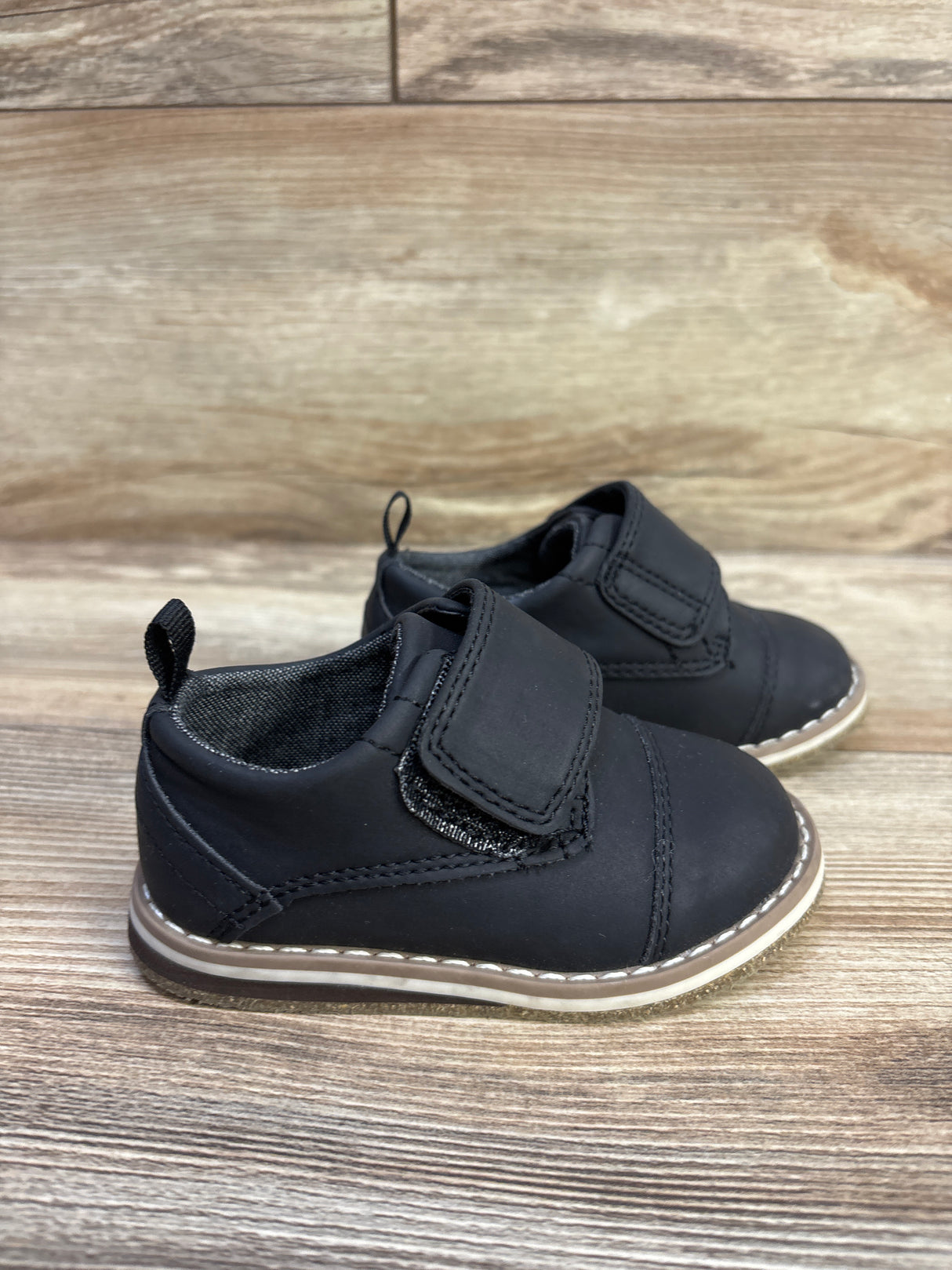 Cat & Jack Adonis Derby Shoes Black sz 5c