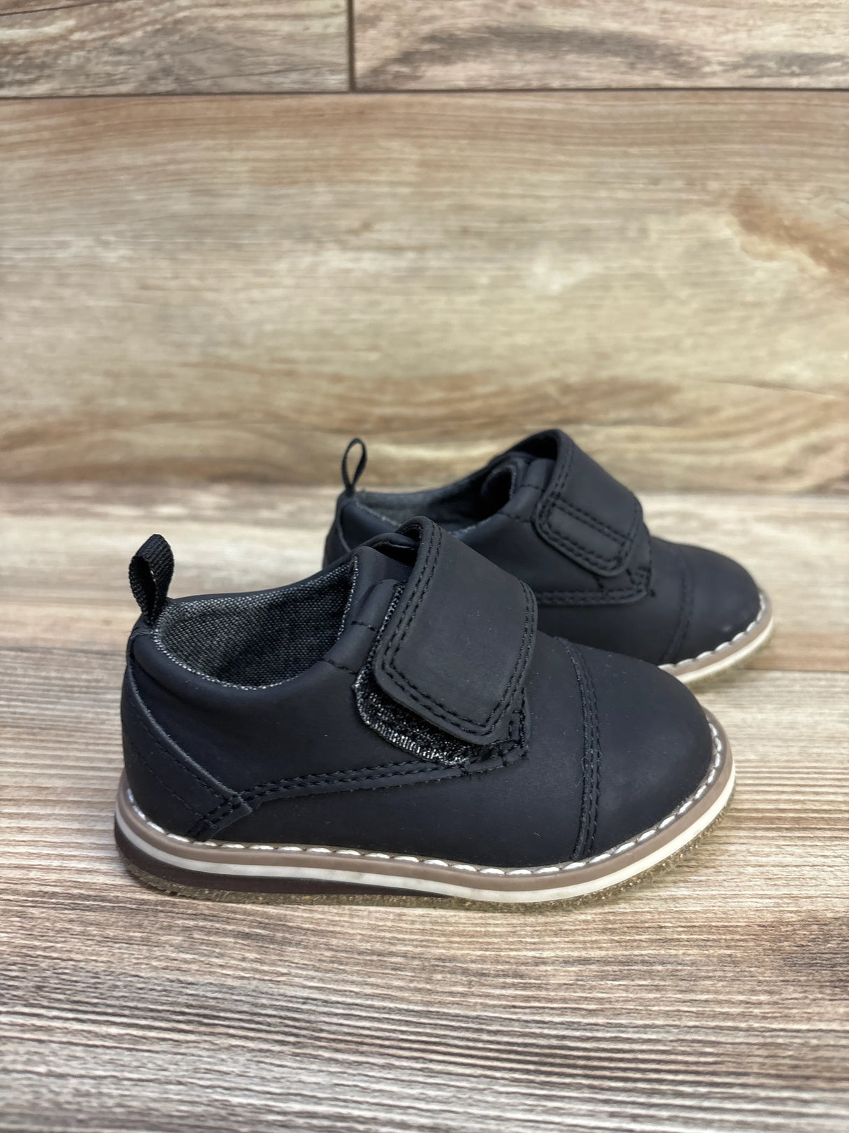 Cat & Jack Adonis Derby Shoes Black sz 5c