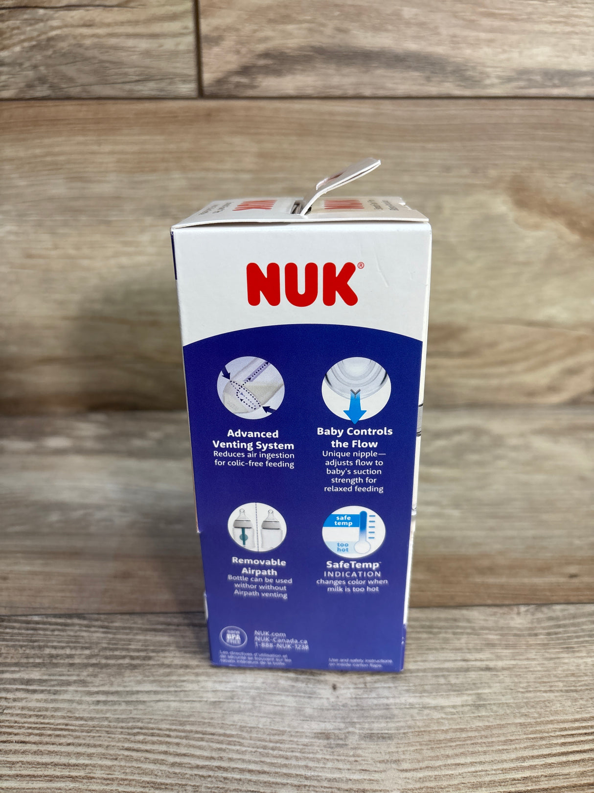 NEW NUK Smooth Flow Pro Anti Colic Baby Bottle 5oz