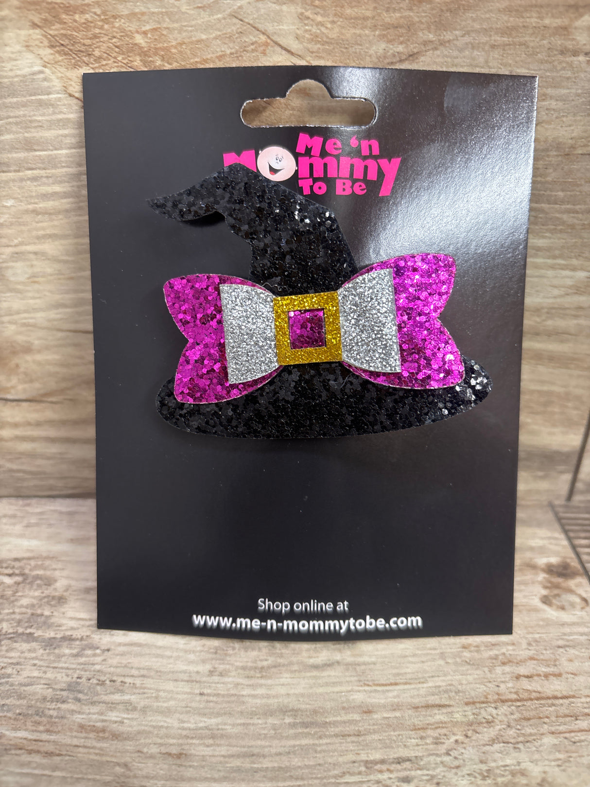 NEW Witch Hat Glitter Hair Bow