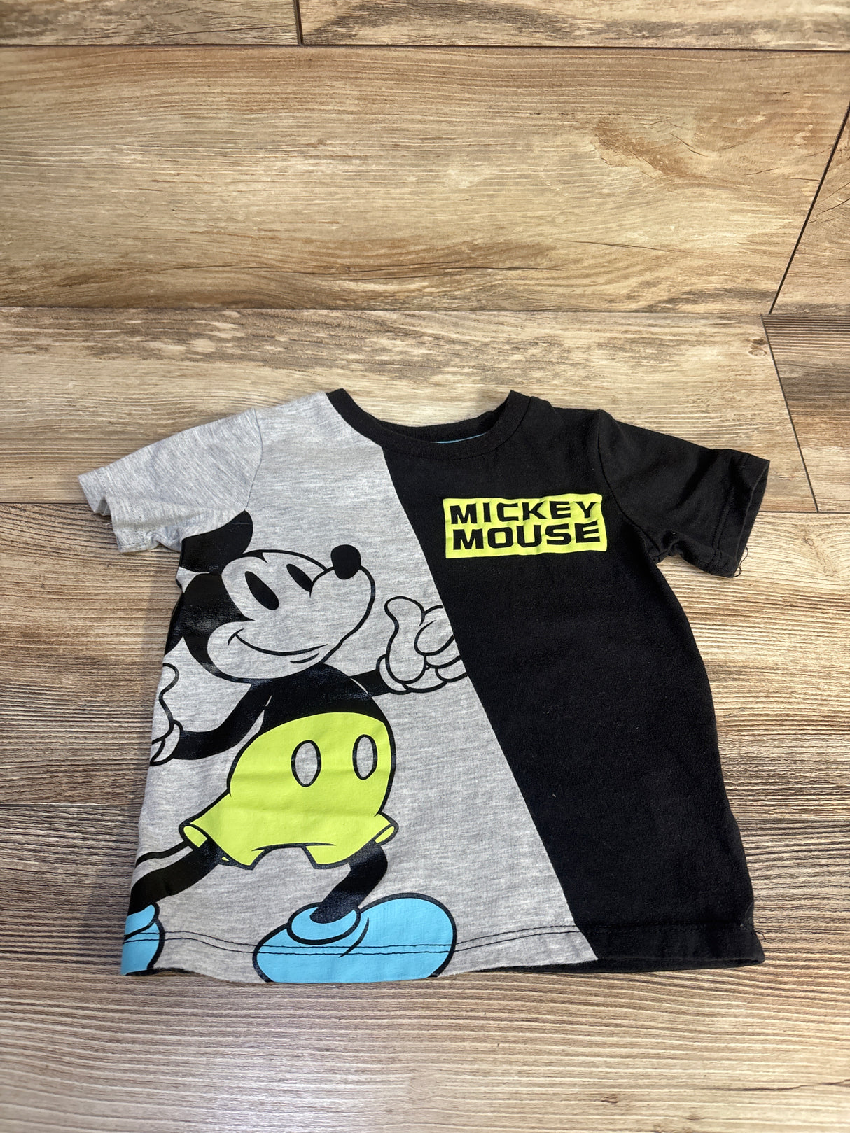 Disney Mickey & Friends Shirt Black sz 2T