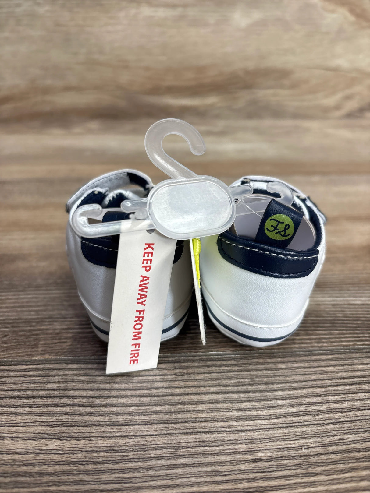 NEW First Steps Soft Sole Shoes White sz 1c