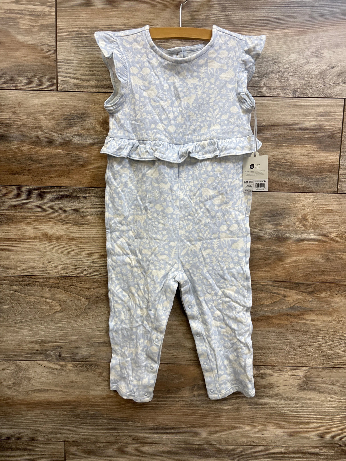 NEW Cloud Island Jumpsuit Blue sz 24m