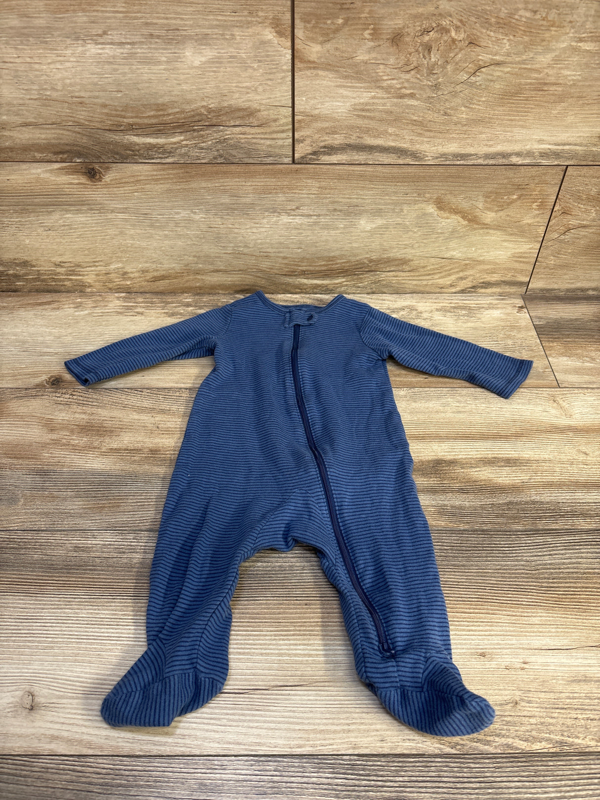 Just One You Striped Sleeper Blue sz 6m