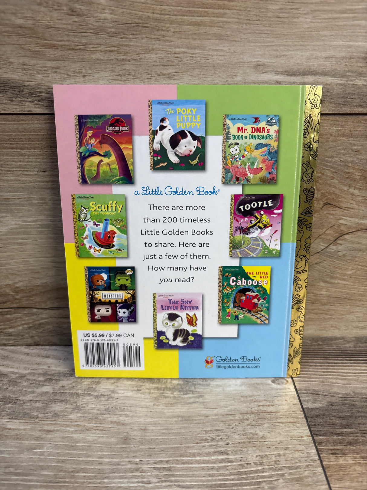 A Little Golden Book The Office Counting with Office Supplies Hardcover Book