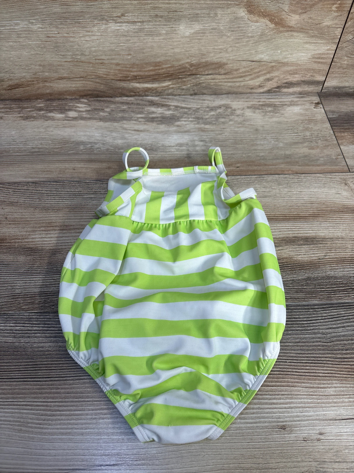 Carter's 1pc Striped Swimsuit Green sz 18m