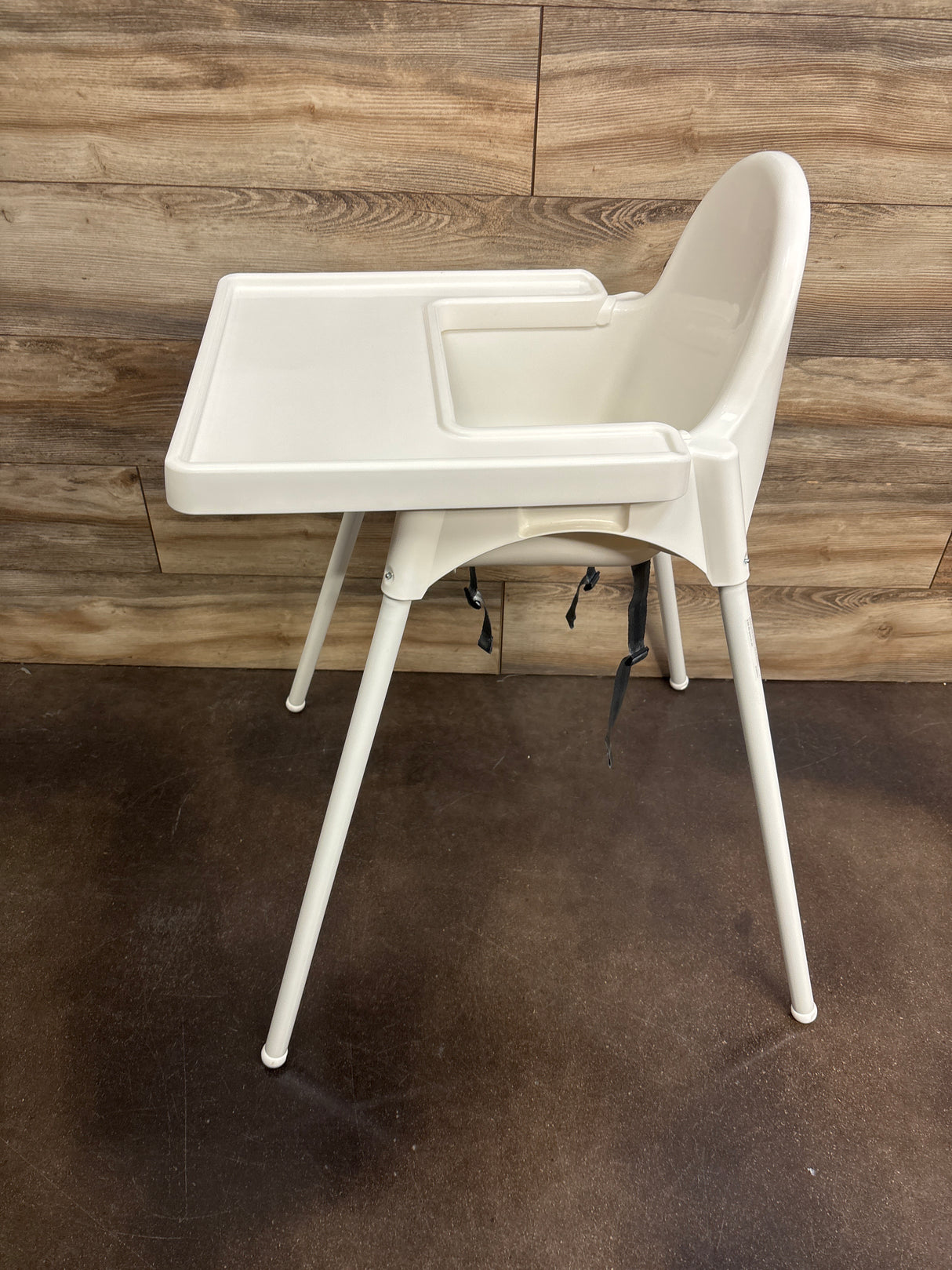 IKEA ANTILOP High Chair with Tray, White