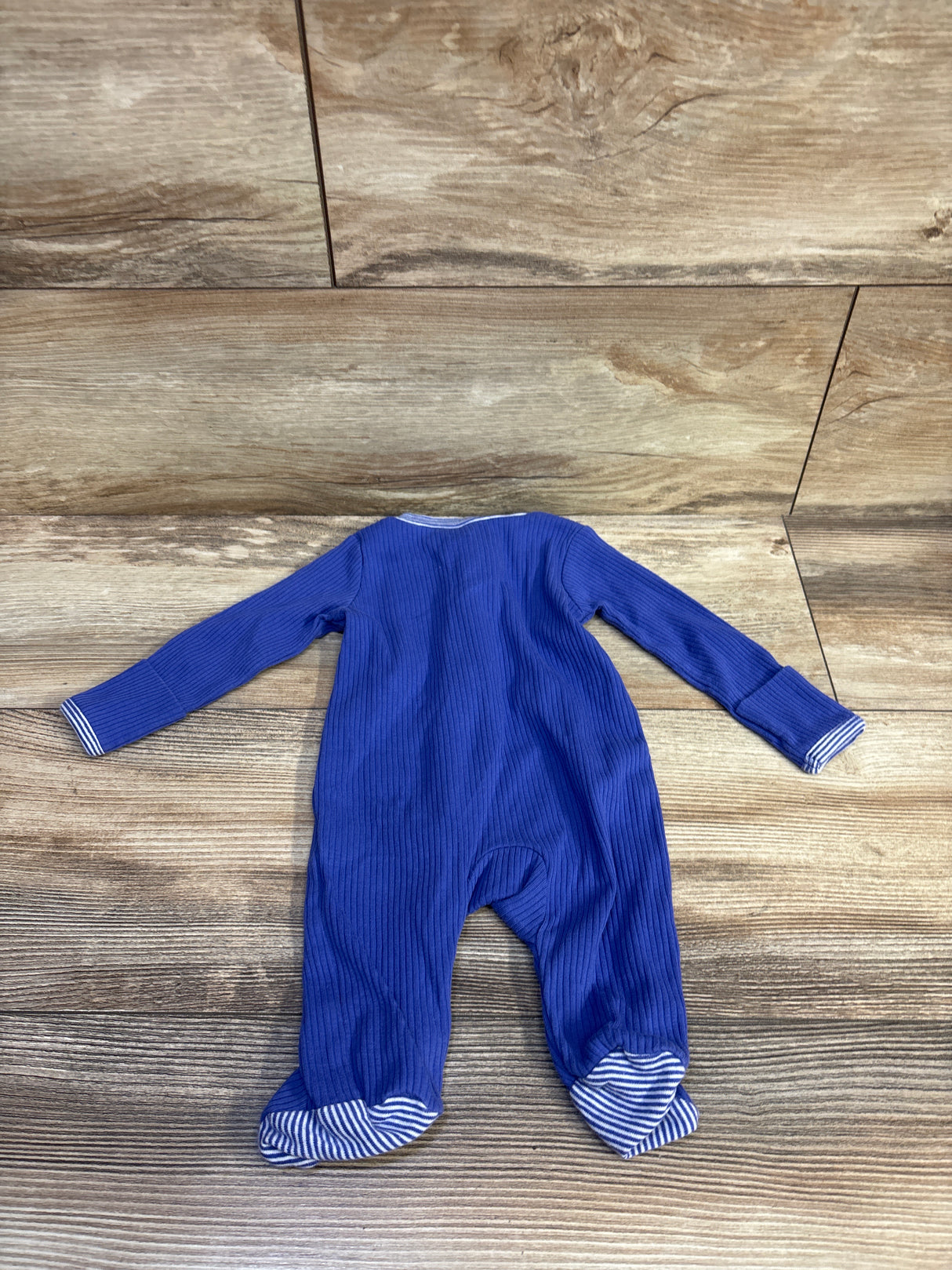 Carter's Ribbed Sleeper Blue sz Newborn