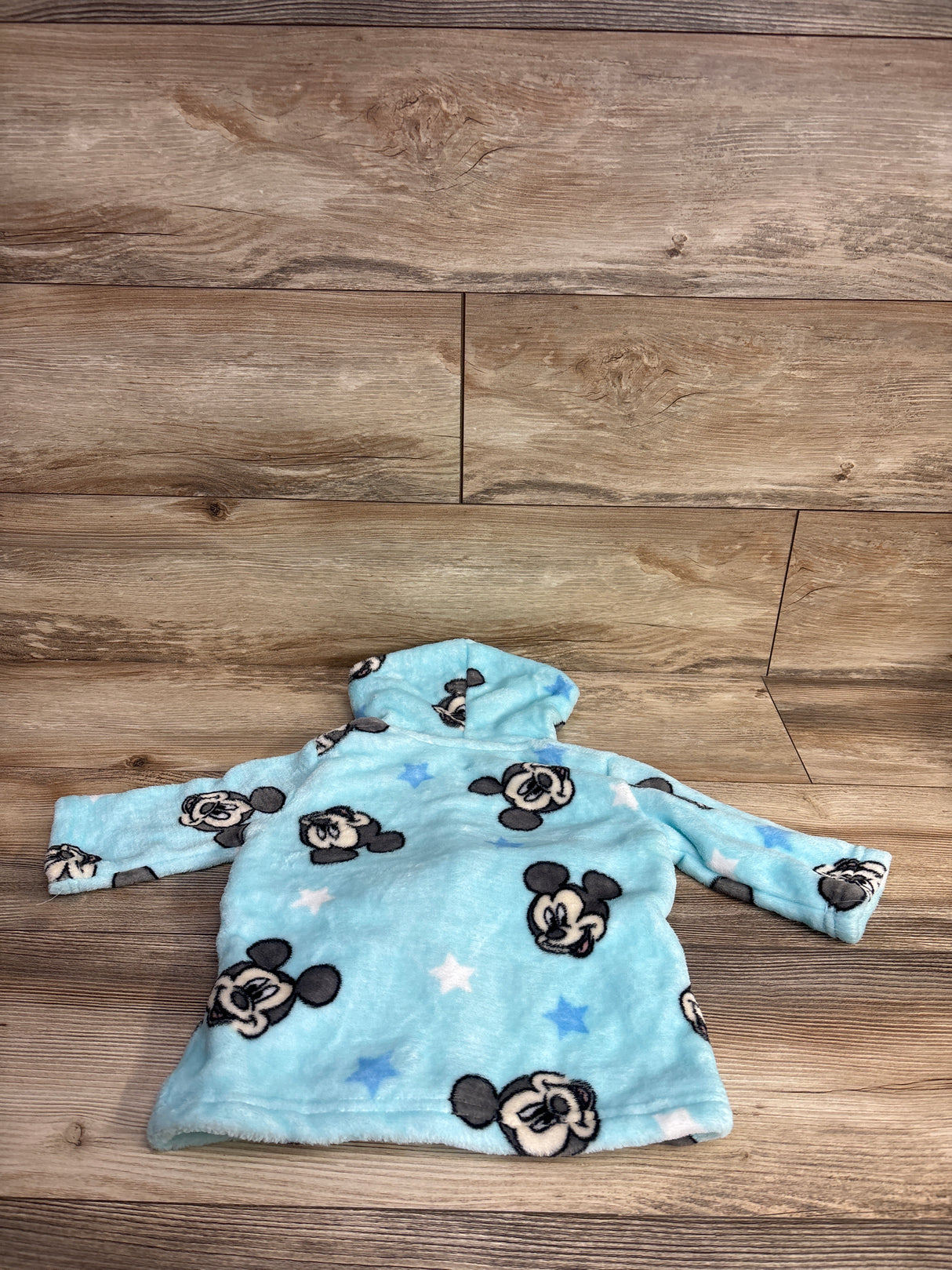 Disney Baby Mickey Mouse Bath Robe Blue sz 0-12m