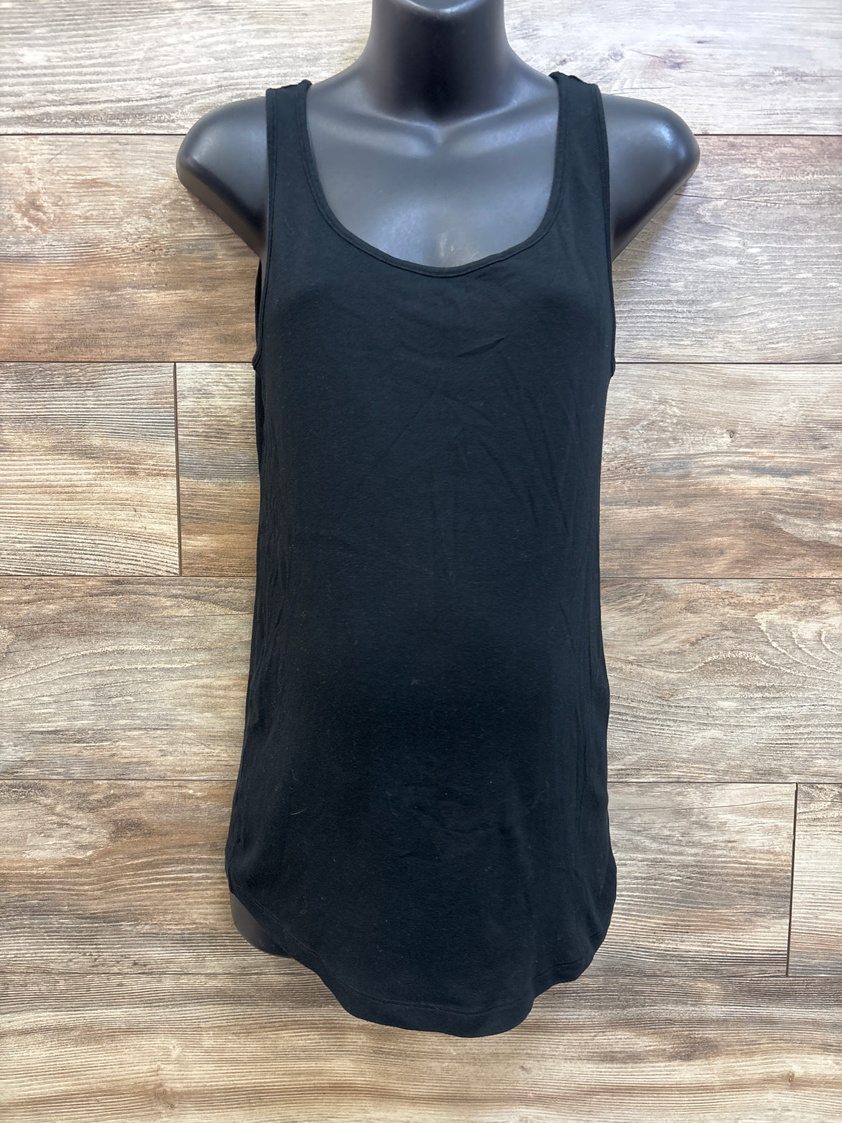 Isabel Maternity Tank Top Black sz XL