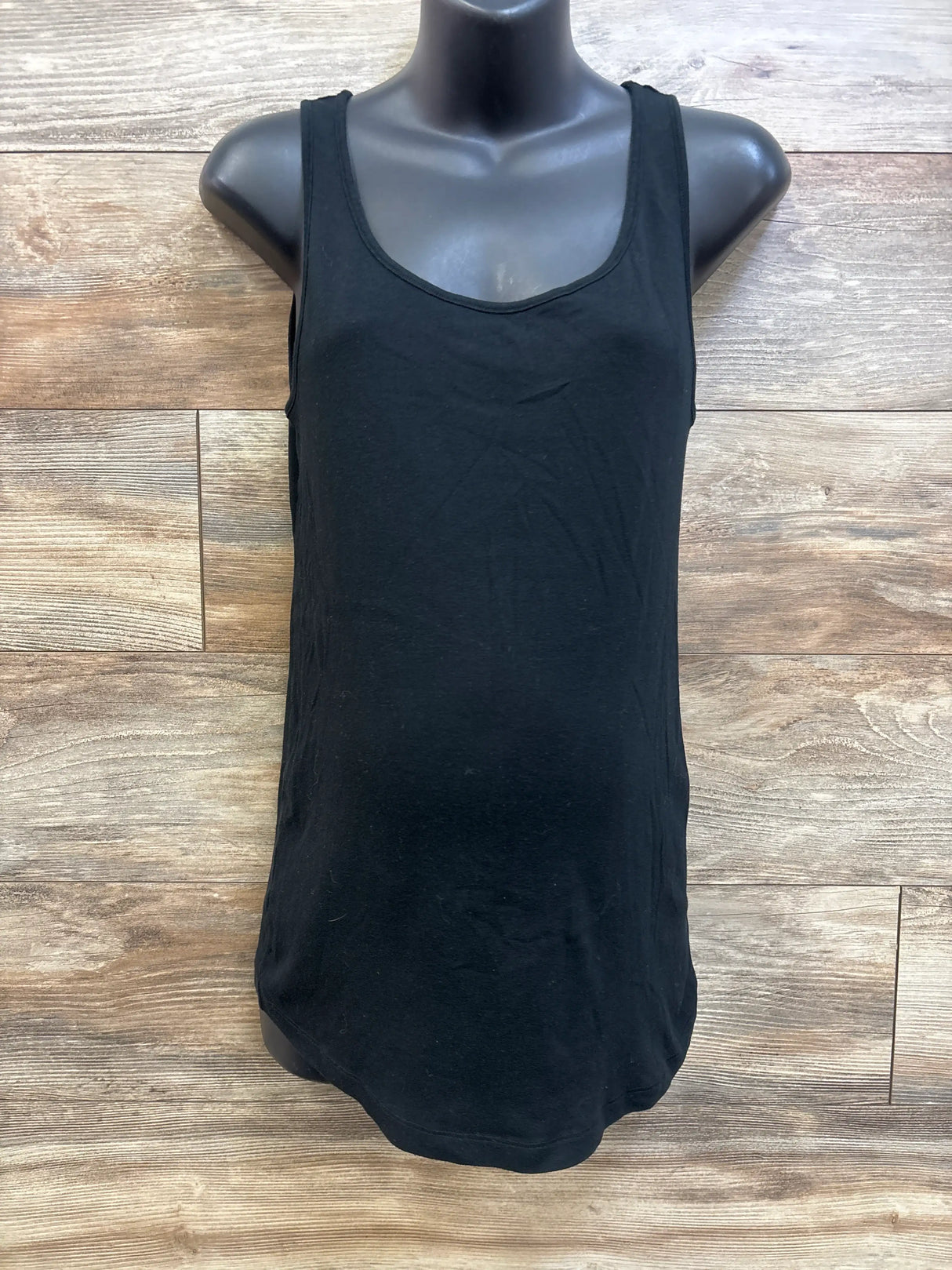 Isabel Maternity Tank Top Black sz XL