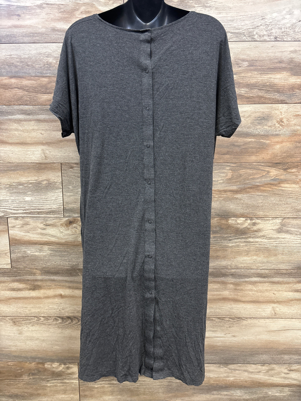 Frida Delivery & Nursing Gown Grey One Size