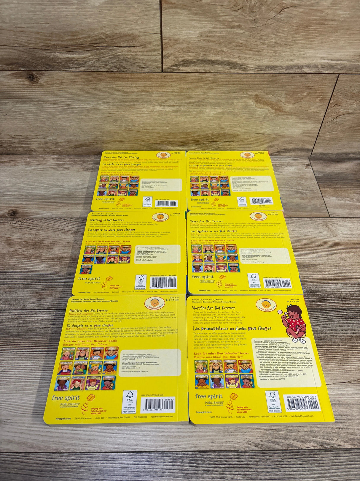 Best Behavior Bilingual Board Book Set - 6 Books