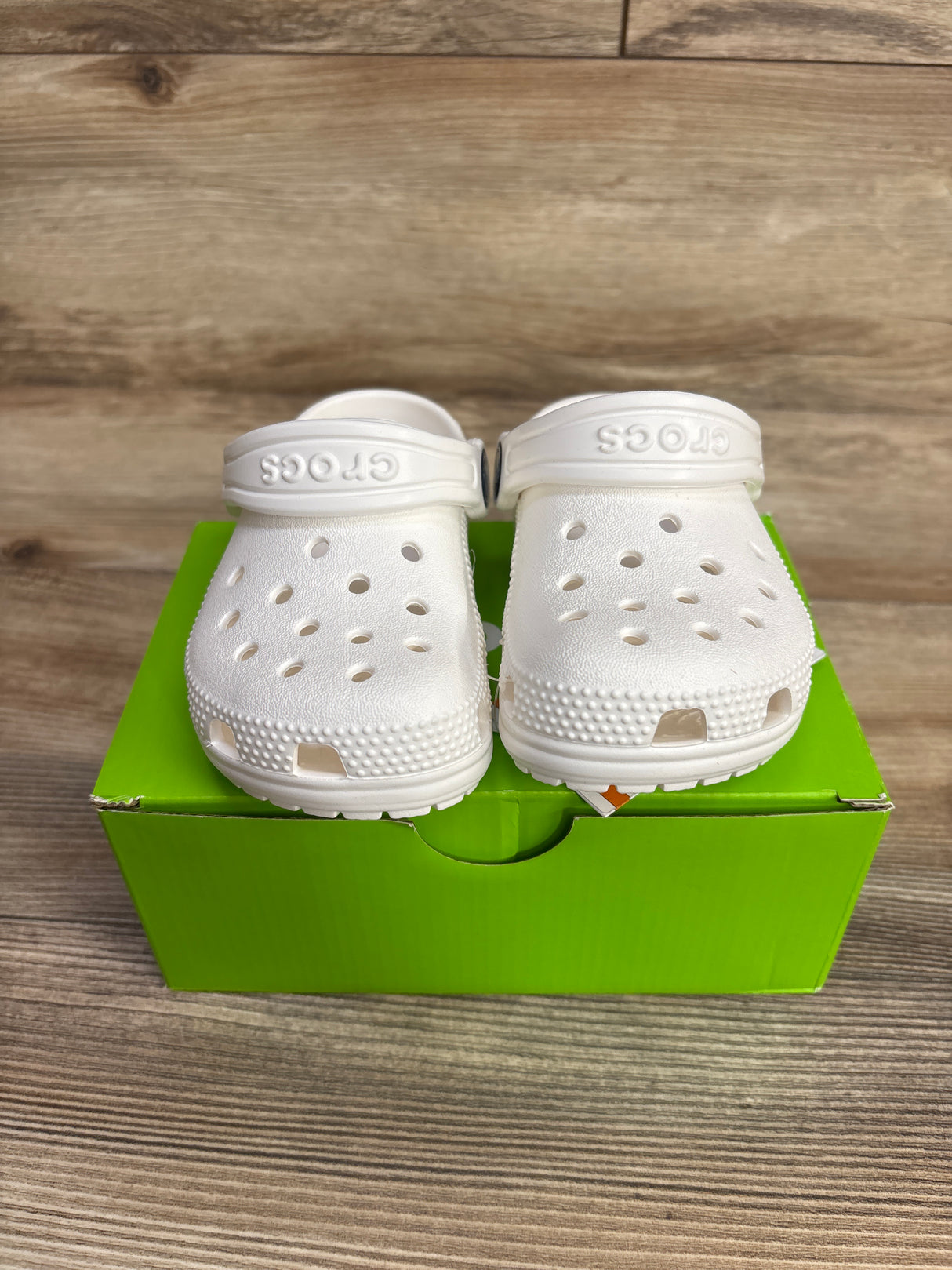 NEW Crocs Classic Clogs White sz 8c