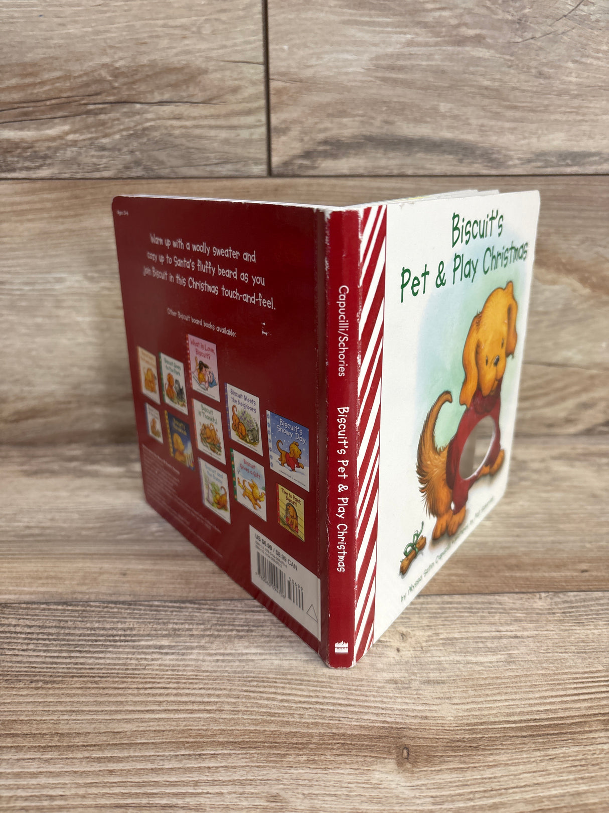 Biscuit's Pet & Play Christmas: A Touch & Feel Board Book