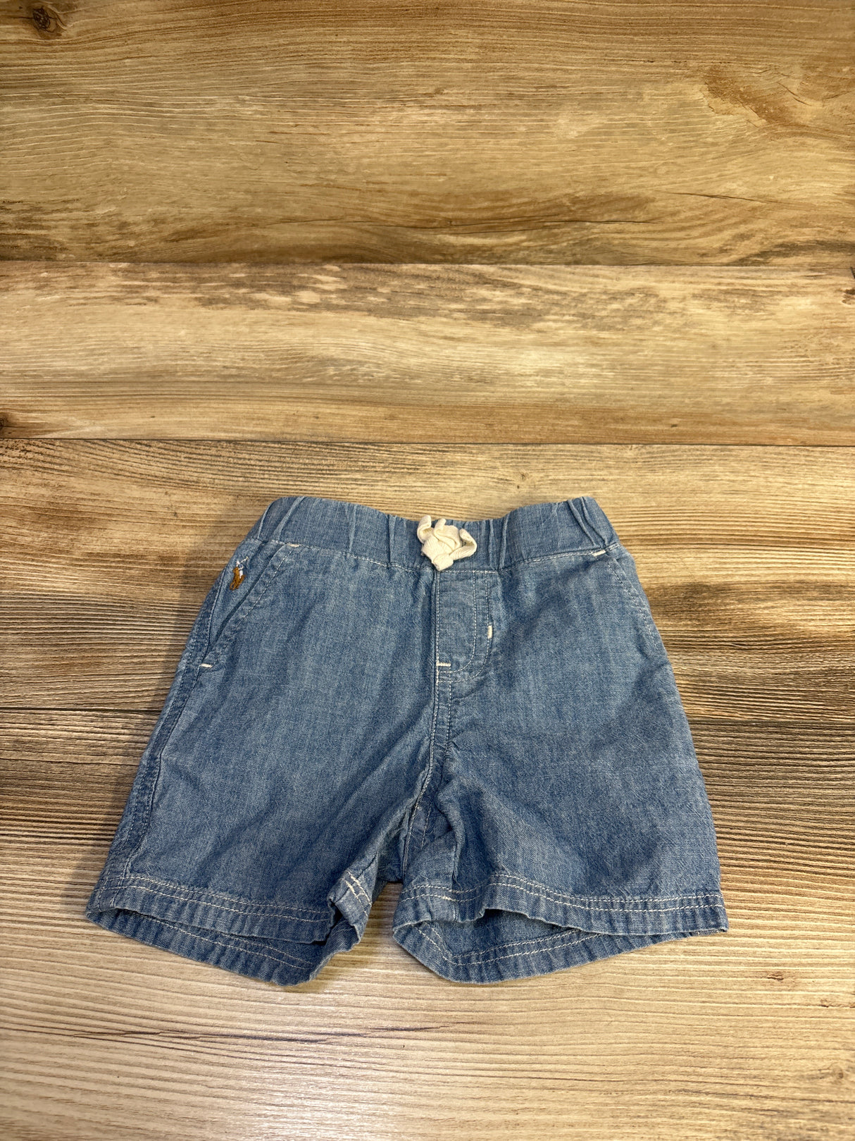 Ralph Lauren Chambray Shorts Blue sz 12m