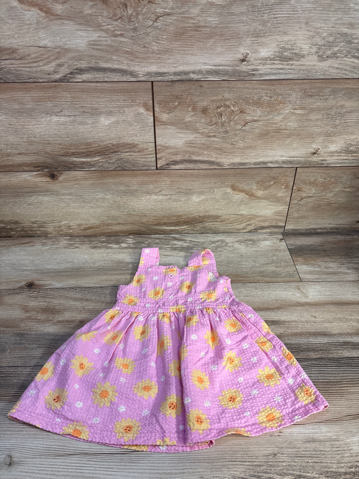 Little Lass Textured Dress Pink sz 24m