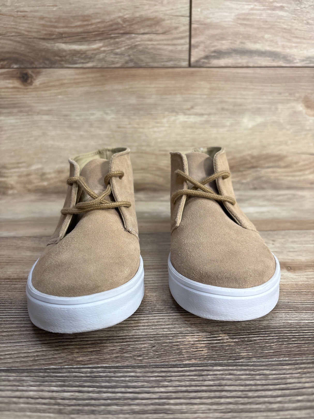 Janie and Jack Suede Chukka Sneakers Cornstalk sz 12c