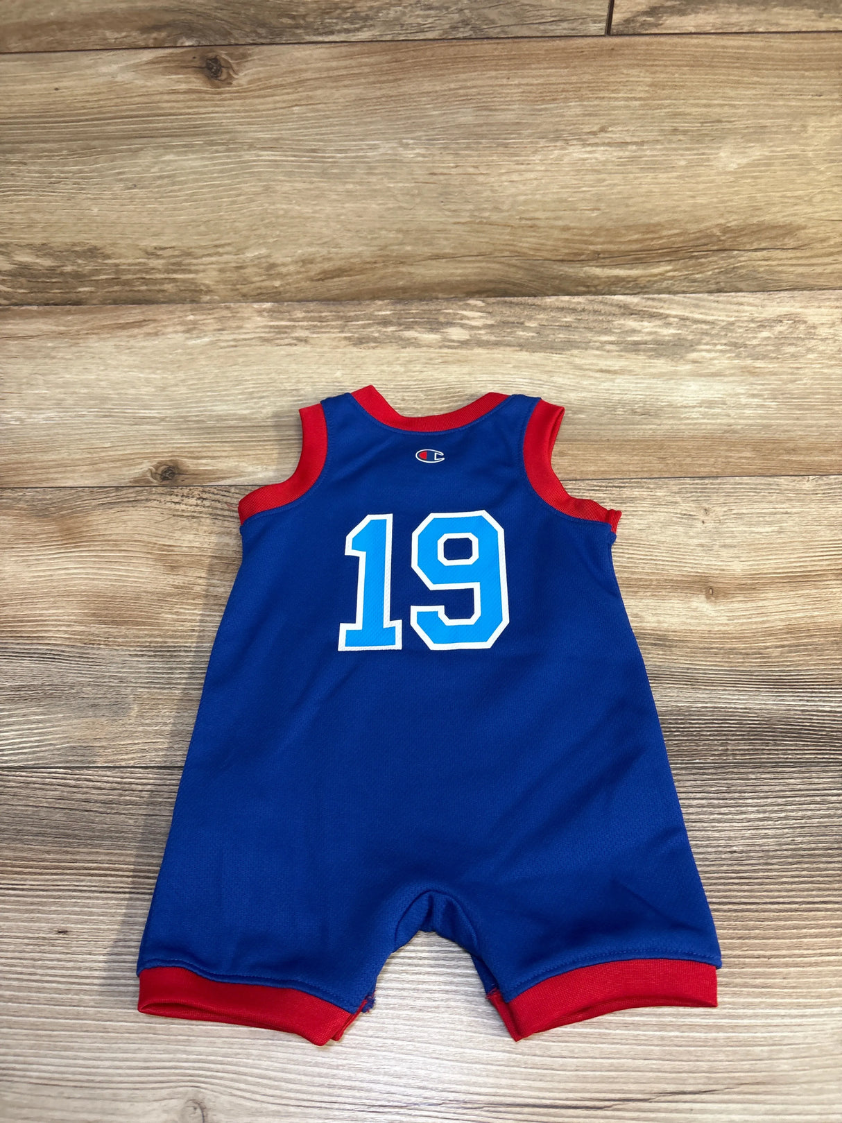 Champion Mesh #19 Shortie Romper Blue sz 3m