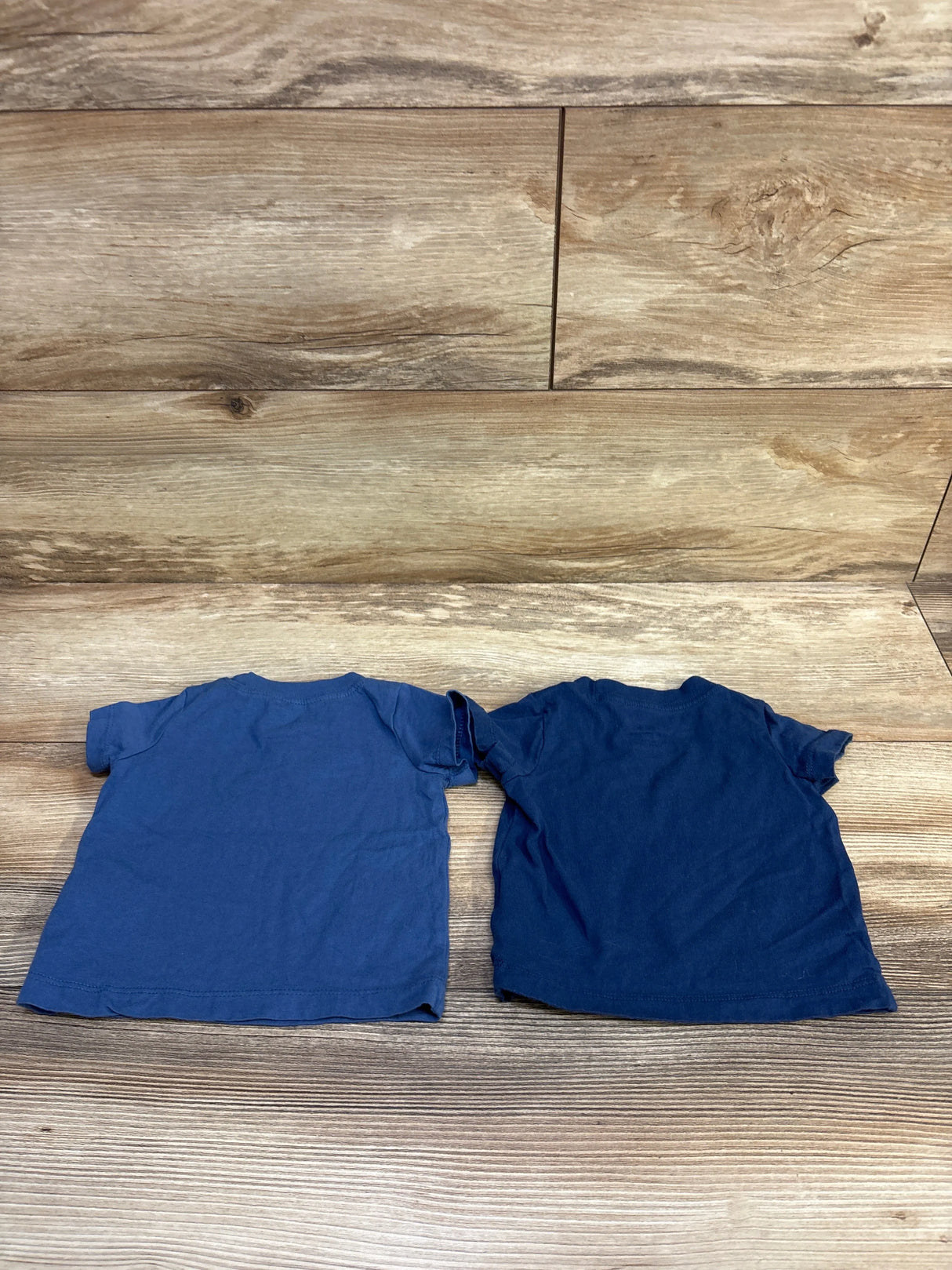 Carter's 2pk Short Sleeve Shirts Navy sz 3m