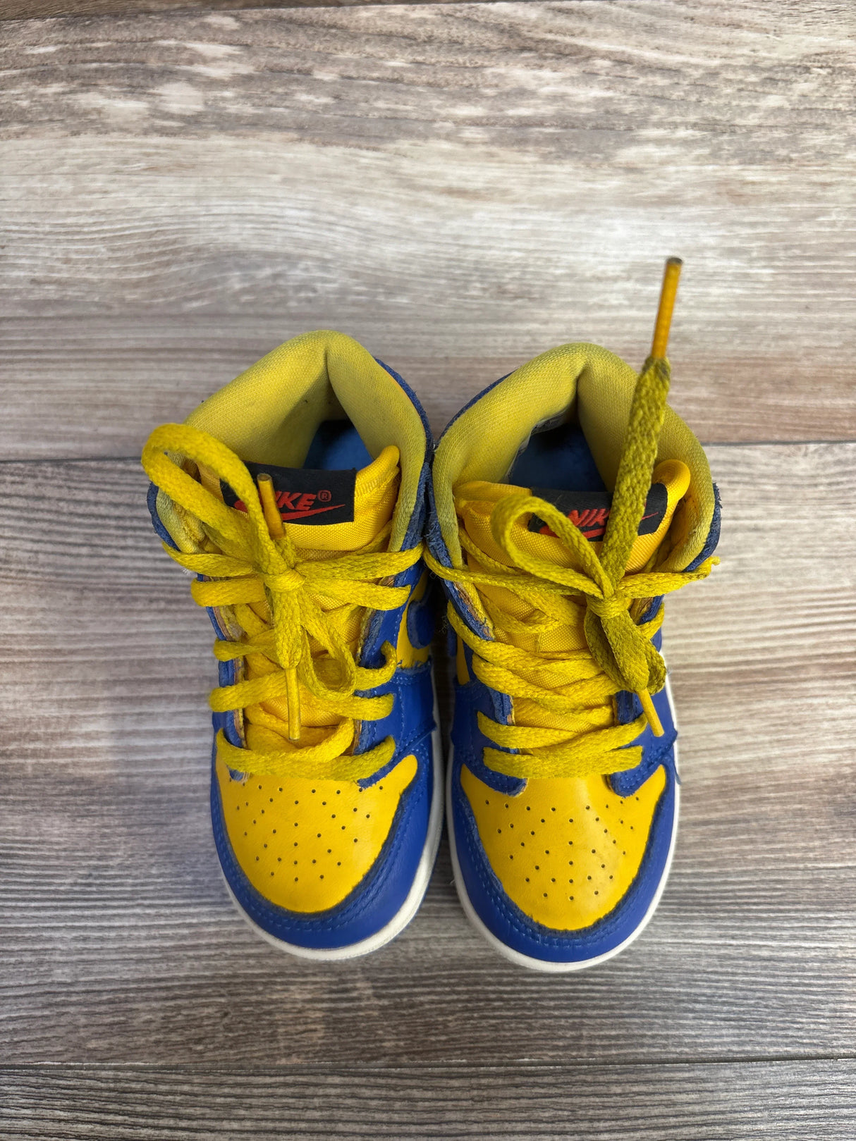 Air Jordan 1 Retro High OG TD 'Reverse Laney' Sneakers sz 8c