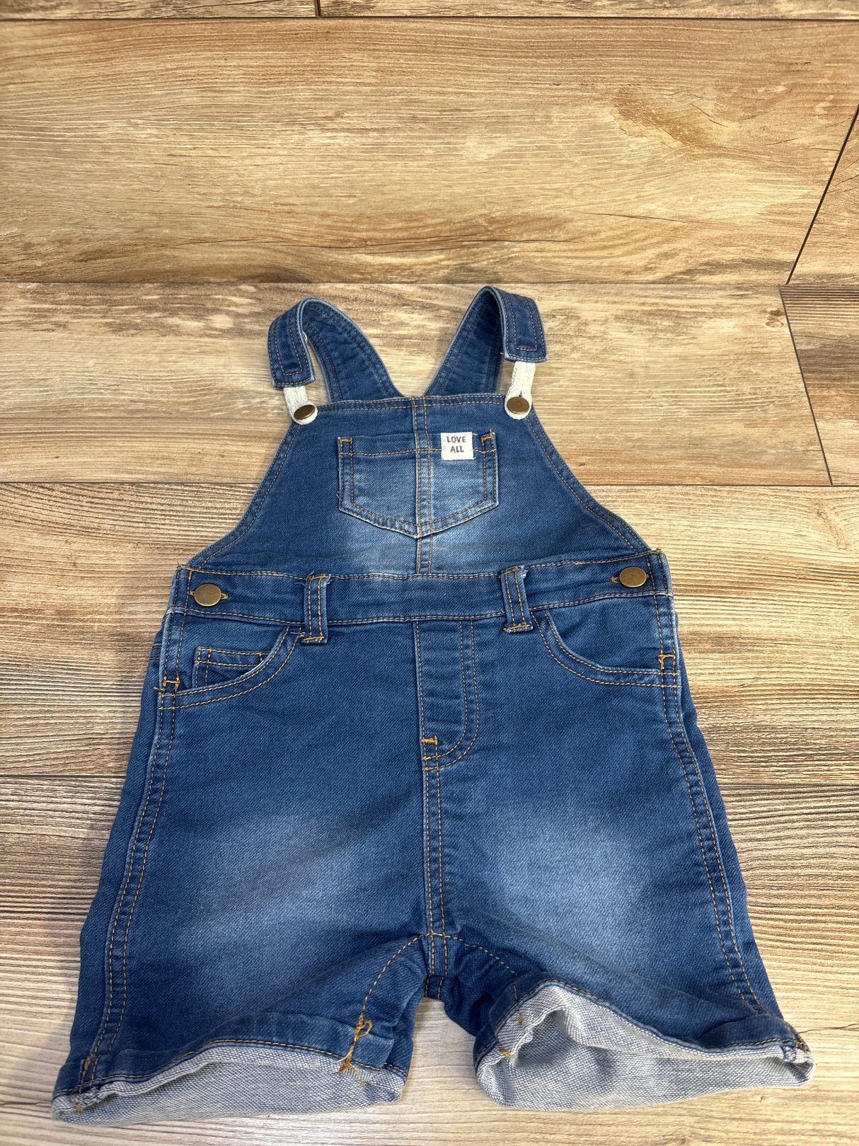 Denim Shortalls Blue sz 24m
