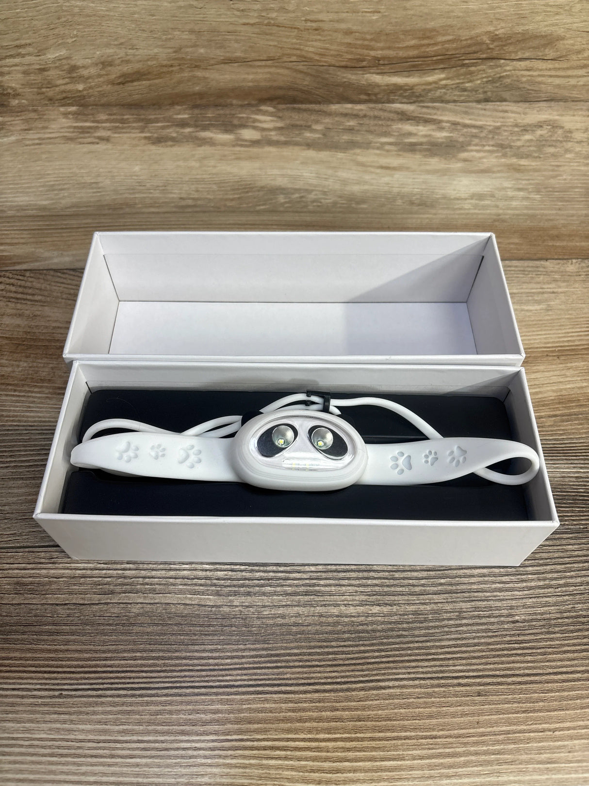 DAINING LED Rechargeable Headlamp, Panda Design White