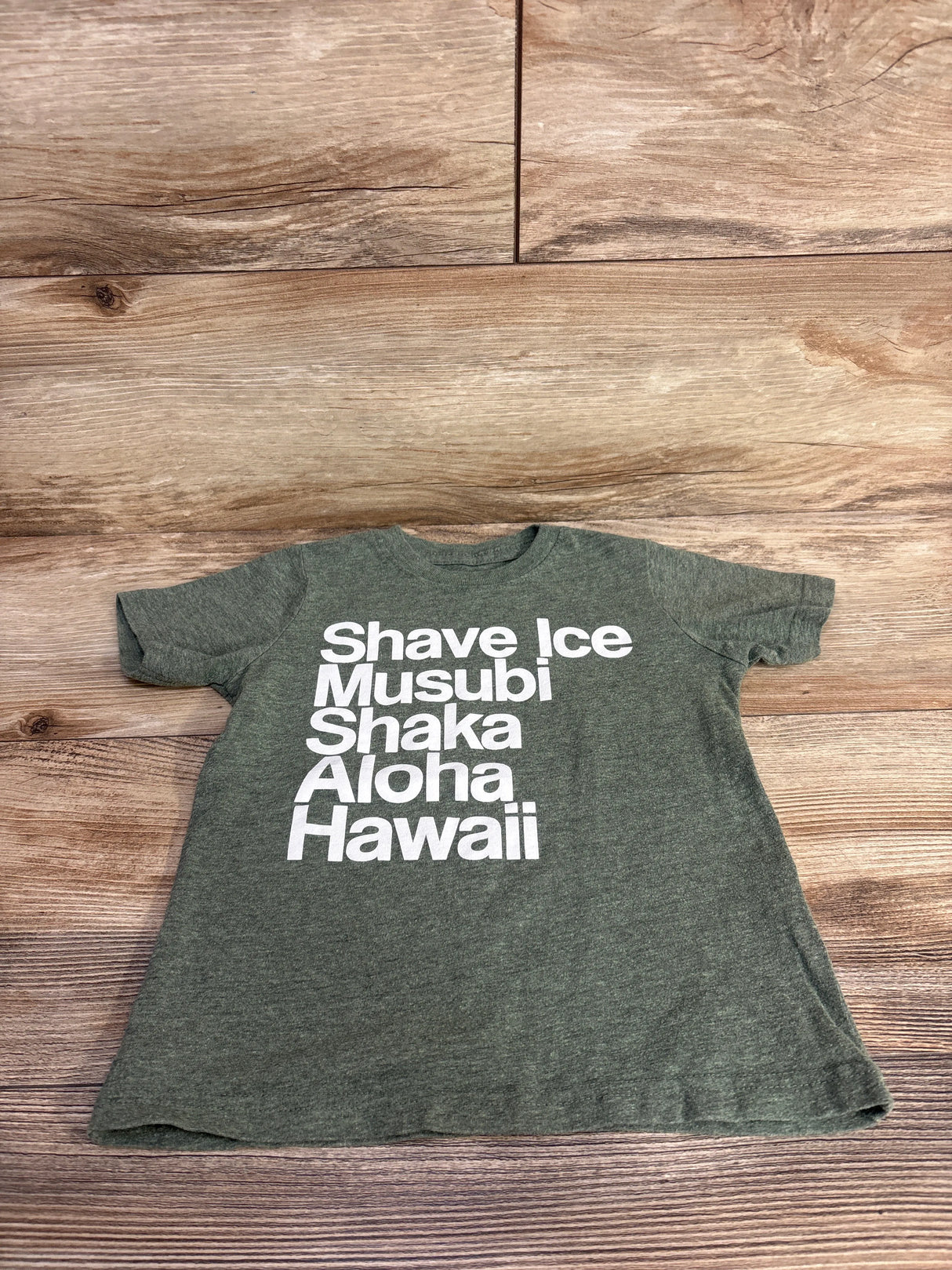 Splash! Hawaii Favorite Things Tee Green sz 3T