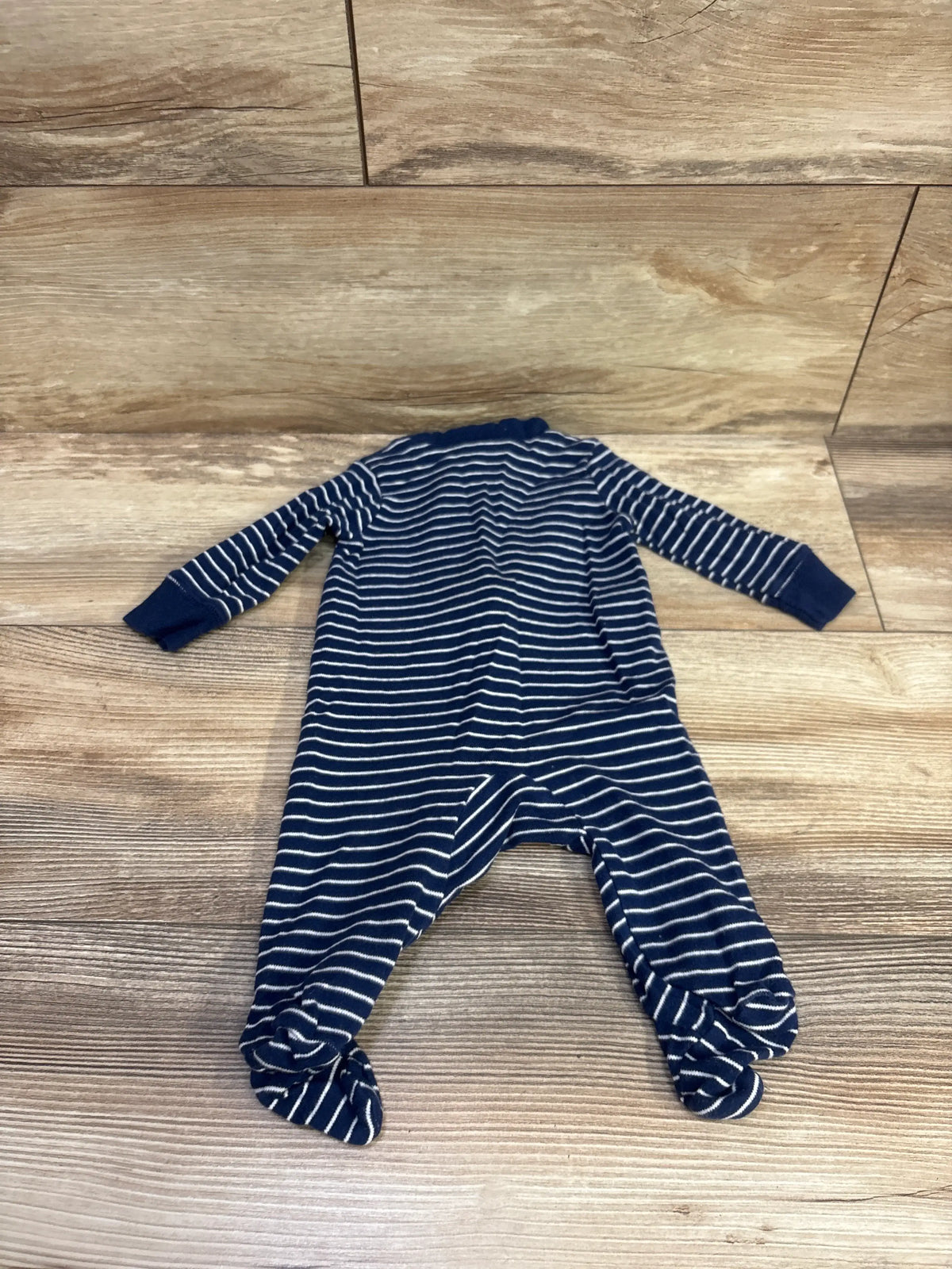 Carter's Striped Sleeper Navy sz 3m