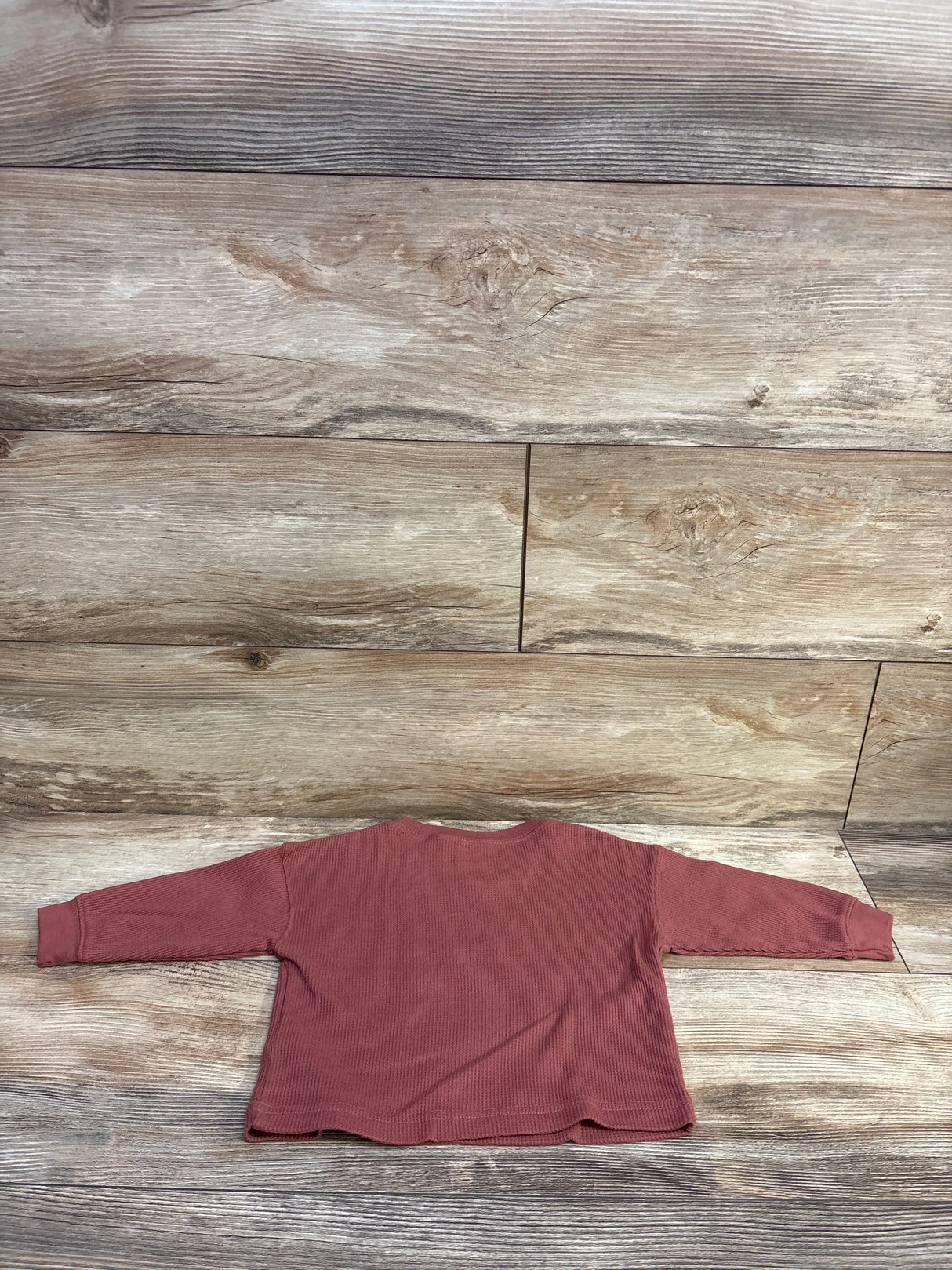 Carter's Waffle Knit Shirt Red sz 12m