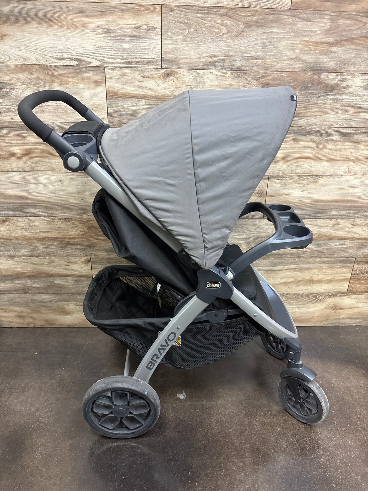 Chicco Bravo Quick-Fold Stroller - Black