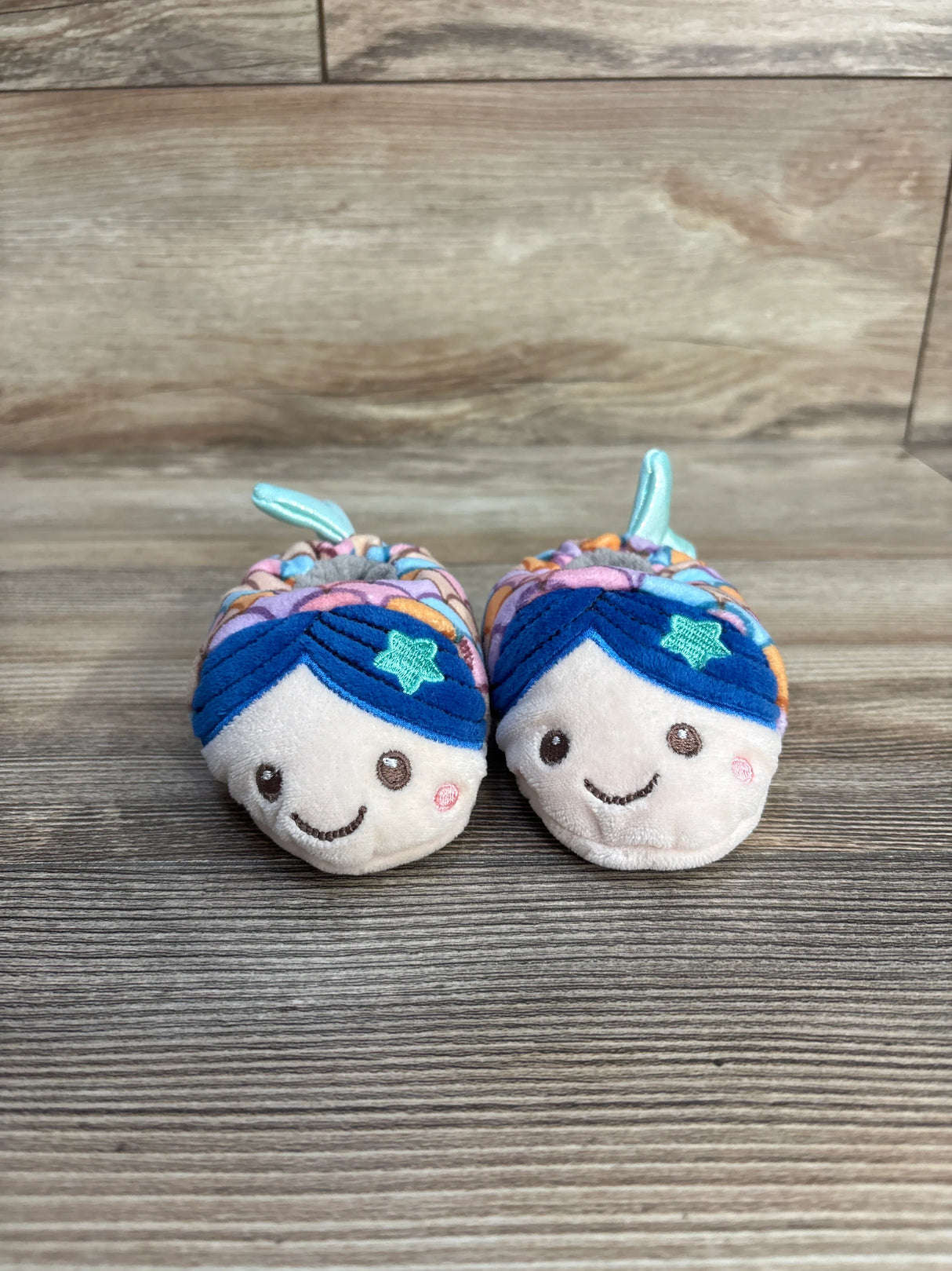 Moon and Stars Baby Mermaid Booties sz 6-18m