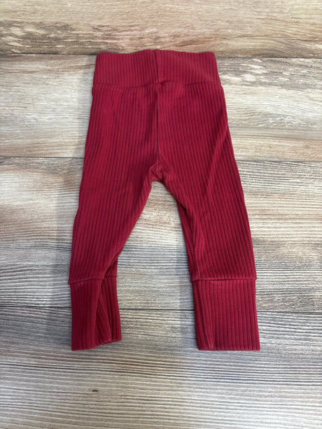 H&M Ribbed Pants Red sz 6m - Me n Mommy To Be