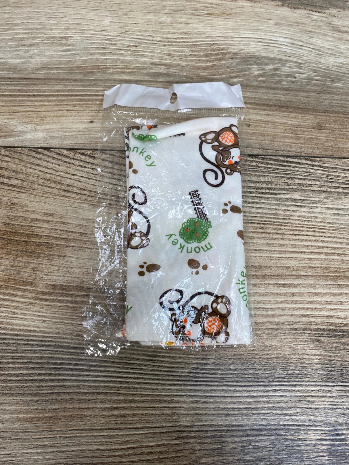 NEW Noah & Bella Monkey Cartoon Cotton Triangle Bandana Bib - Me n Mommy To Be