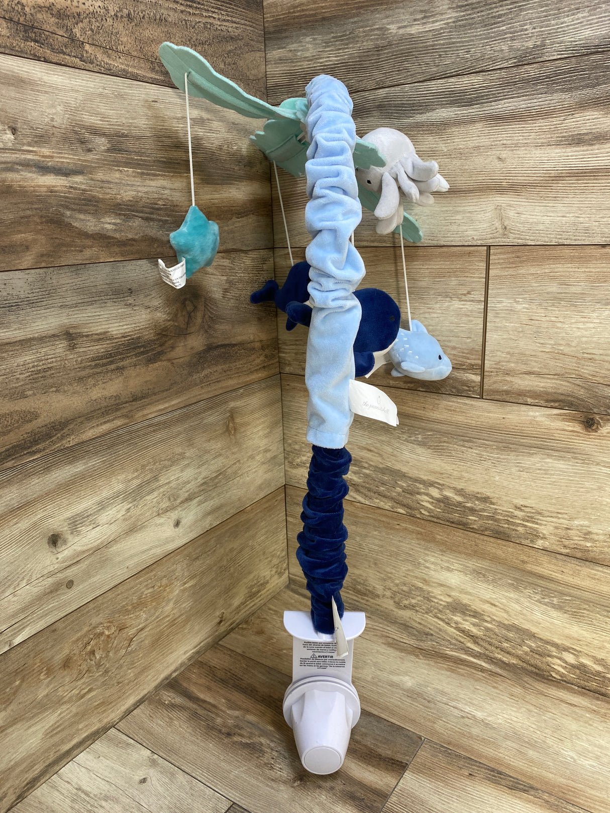 The Peanutshell Baby Musical Crib Mobile - Sealife