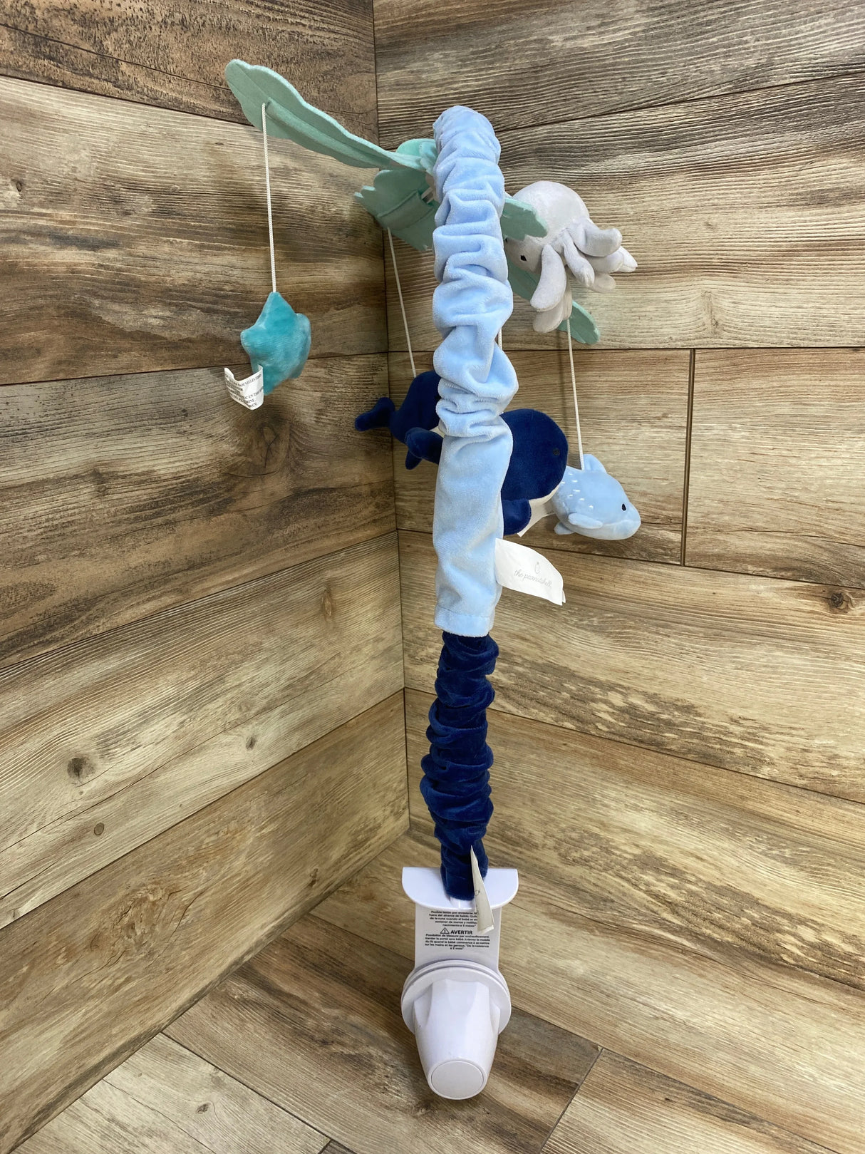The Peanutshell Baby Musical Crib Mobile - Sealife