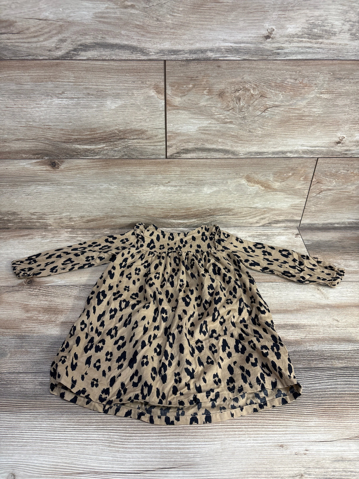Carter's Leopard Print Dress Brown sz 18m