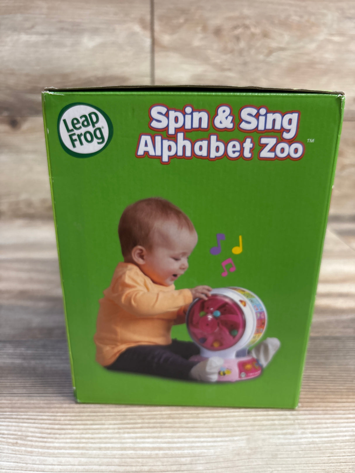 NEW LeapFrog Spin and Sing Alphabet Zoo in Pink