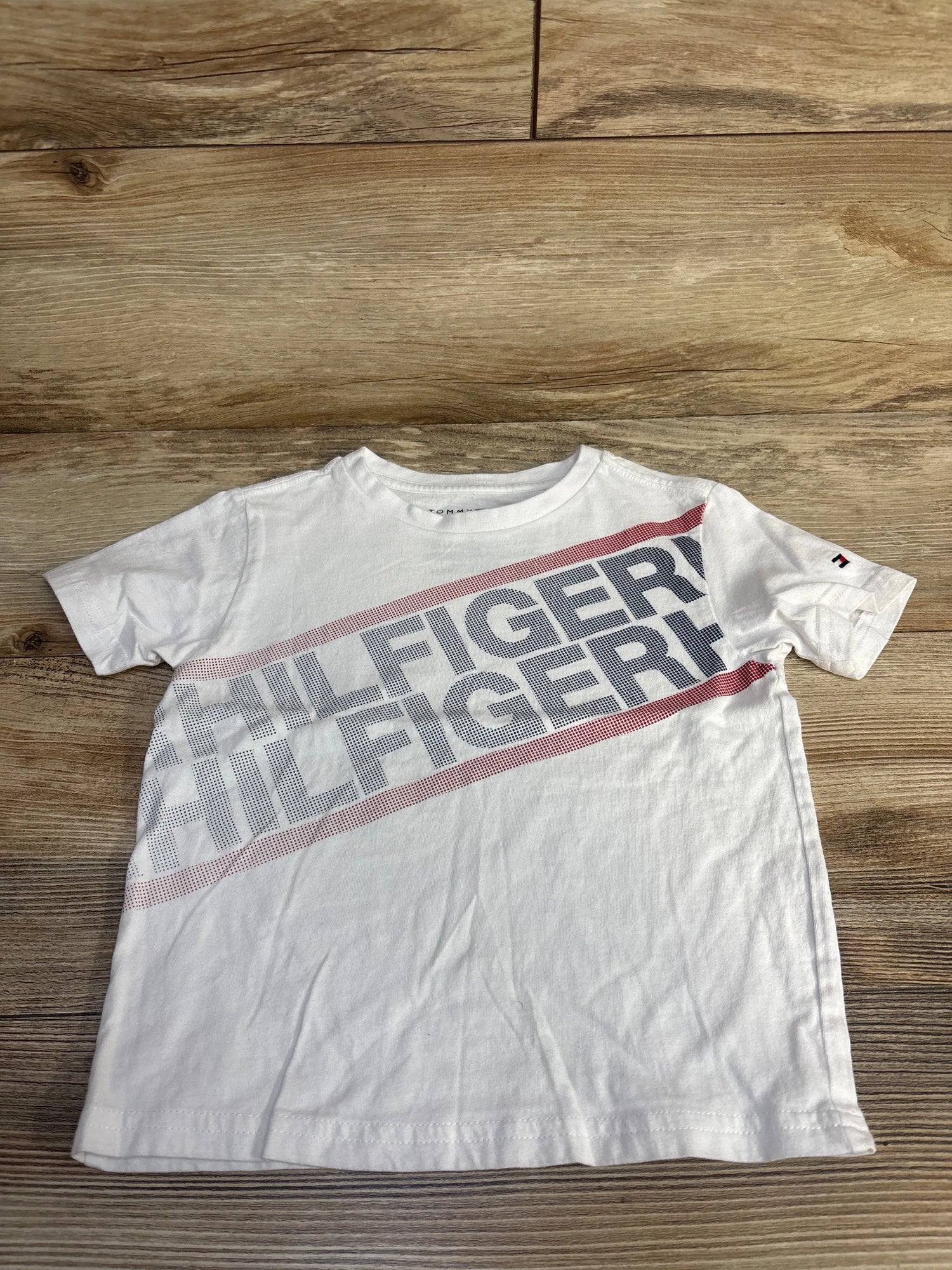 Tommy Hilfiger Logo Shirt White sz 3T - Me n Mommy To Be