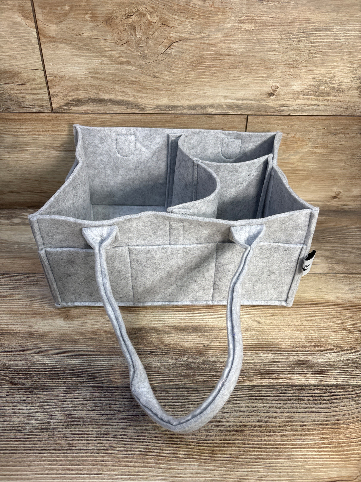 Mr. Pen Felt Diaper Caddy Organizer - Grey