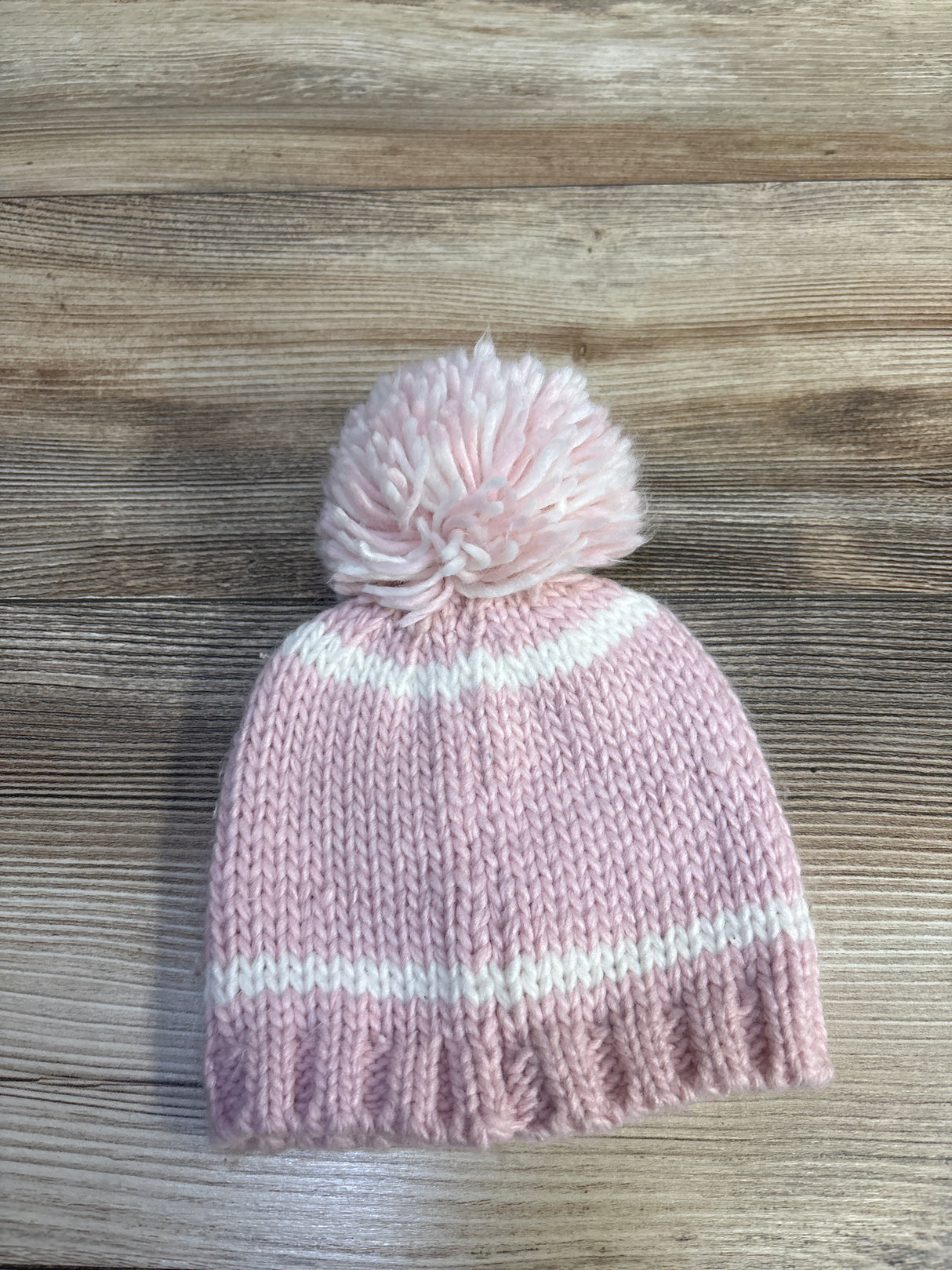So 'Dorable Knit Pom-Pom Beanie Pink sz 0-12m