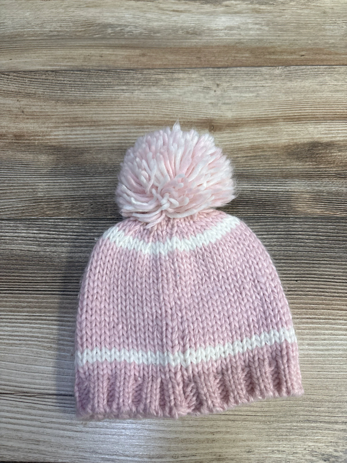 So 'Dorable Knit Pom-Pom Beanie Pink sz 0-12m