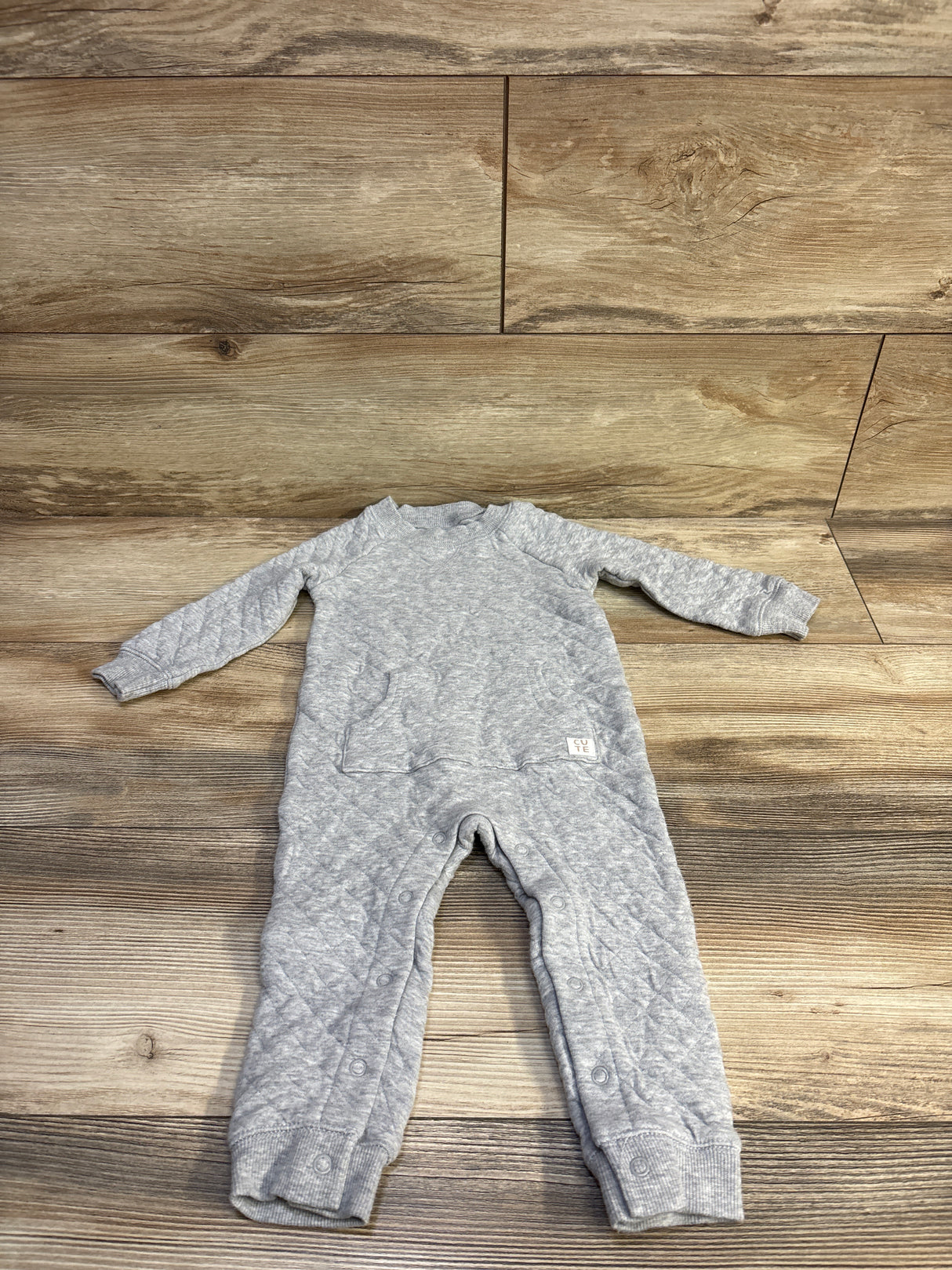 Carter's Quilted Coverall Grey sz 18m