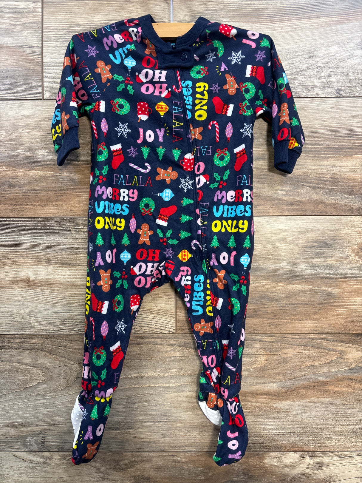 Family PJ's Christmas Sleeper Navy sz 12m