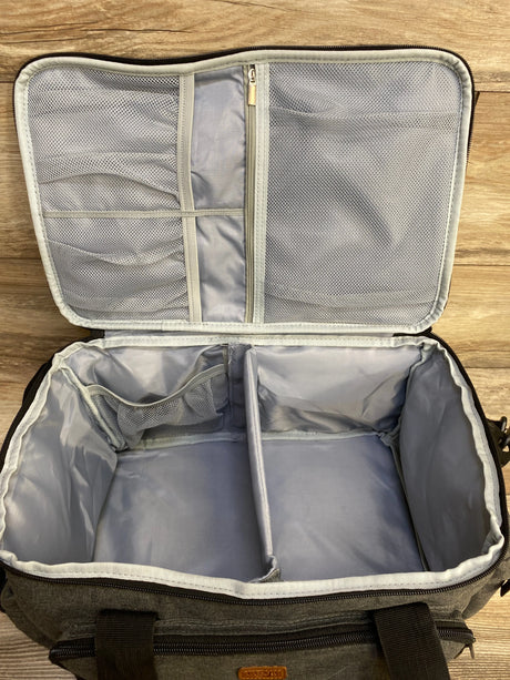 Luxja Breast Pump Bag, Grey - Me n Mommy To Be