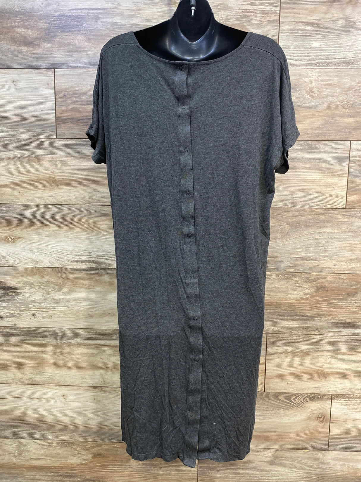 Frida Delivery & Nursing Gown Grey One Size