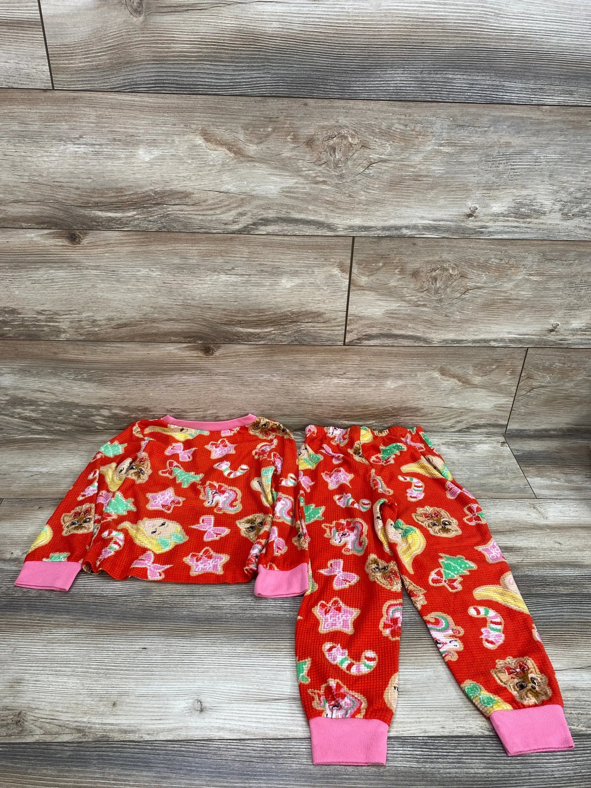 Nickelodeon Jojo Siwa 2pc Christmas Pajama Set Red sz 4-5T - Me n Mommy To Be