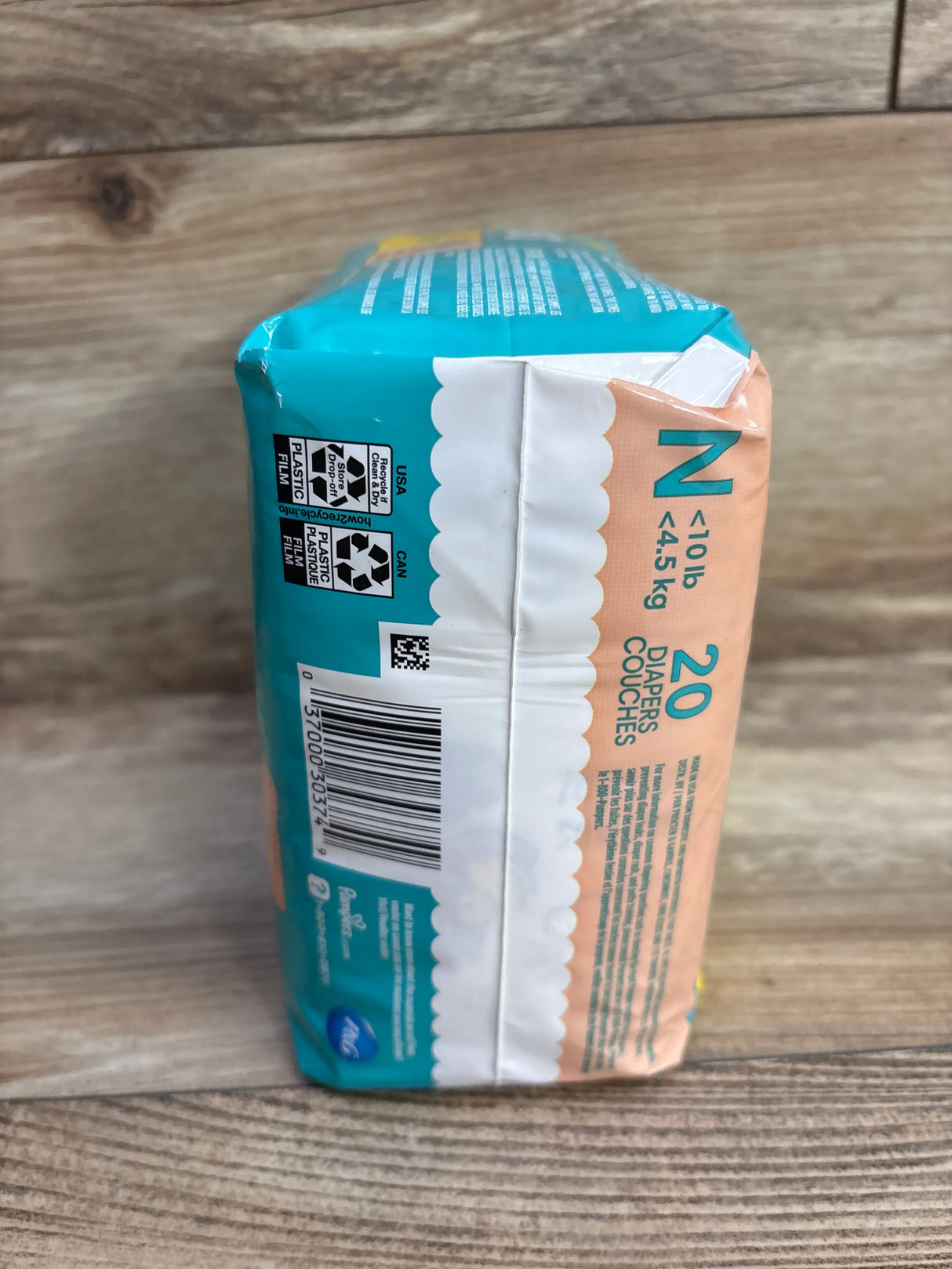 NEW Pampers Swaddlers Diapers 20Ct, sz Newborn