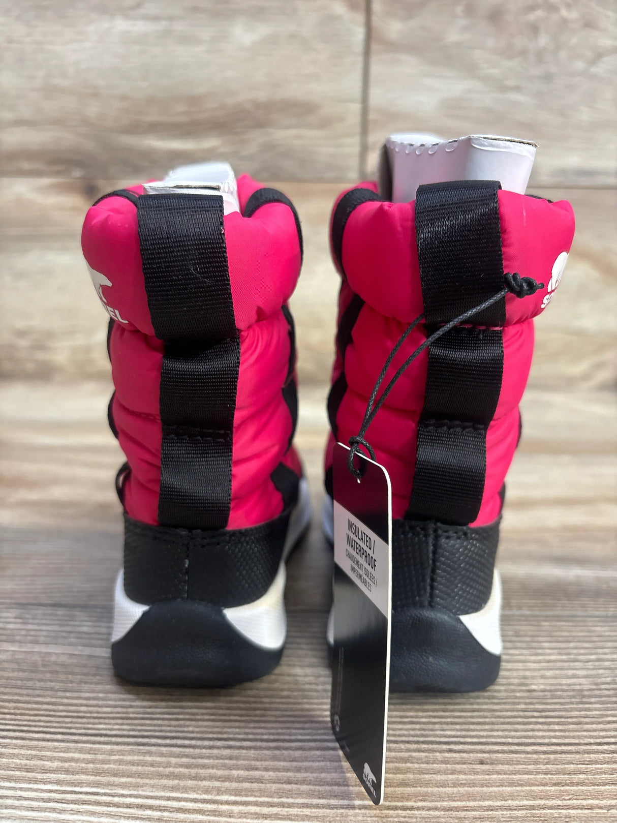 NEW Sorel Whitney II Puffy Mid WP Snow Boots, Cactus Pink sz 8c
