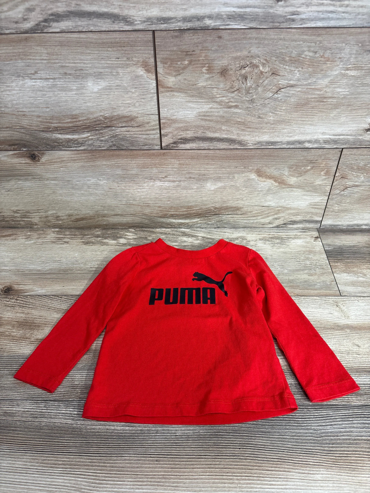 Puma Logo Shirt Red sz 2T